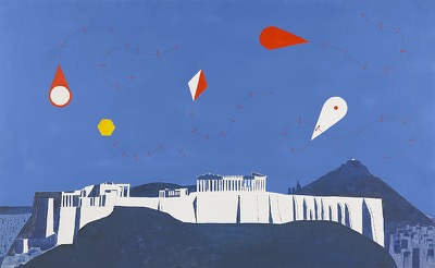 Kites over the Akropolis