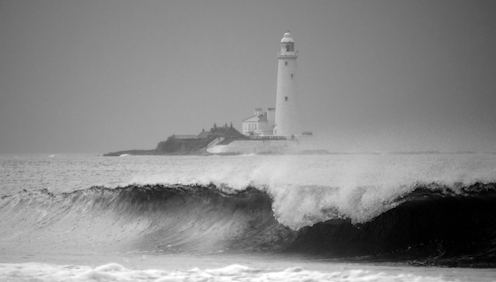St Marys Lighthouse Whitley Bay 2 by Jolyon Yates ODEChair edge